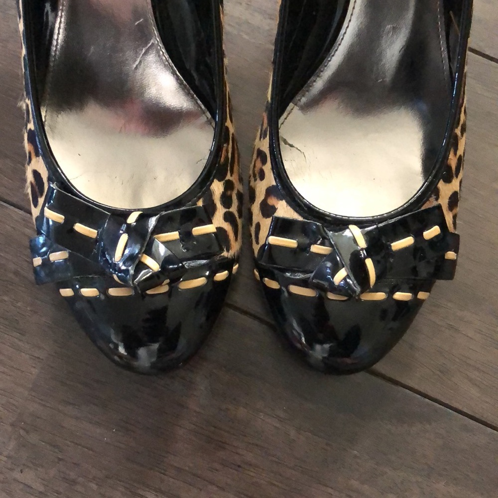 Alfani Leopard Print Heels/Pumps, Size 9.5 - Picture 4 of 8